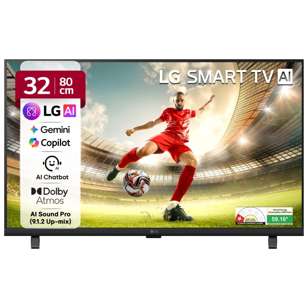LG 81.28 cm (32 inch) HD WebOS Smart LED TV, Black, 32LB659BPLA
