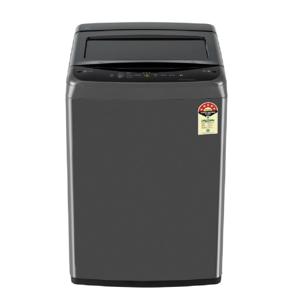 LG 7.5 kg Fully Automatic Top Load Washing Machine, T75VBMB1Z, Middle Black