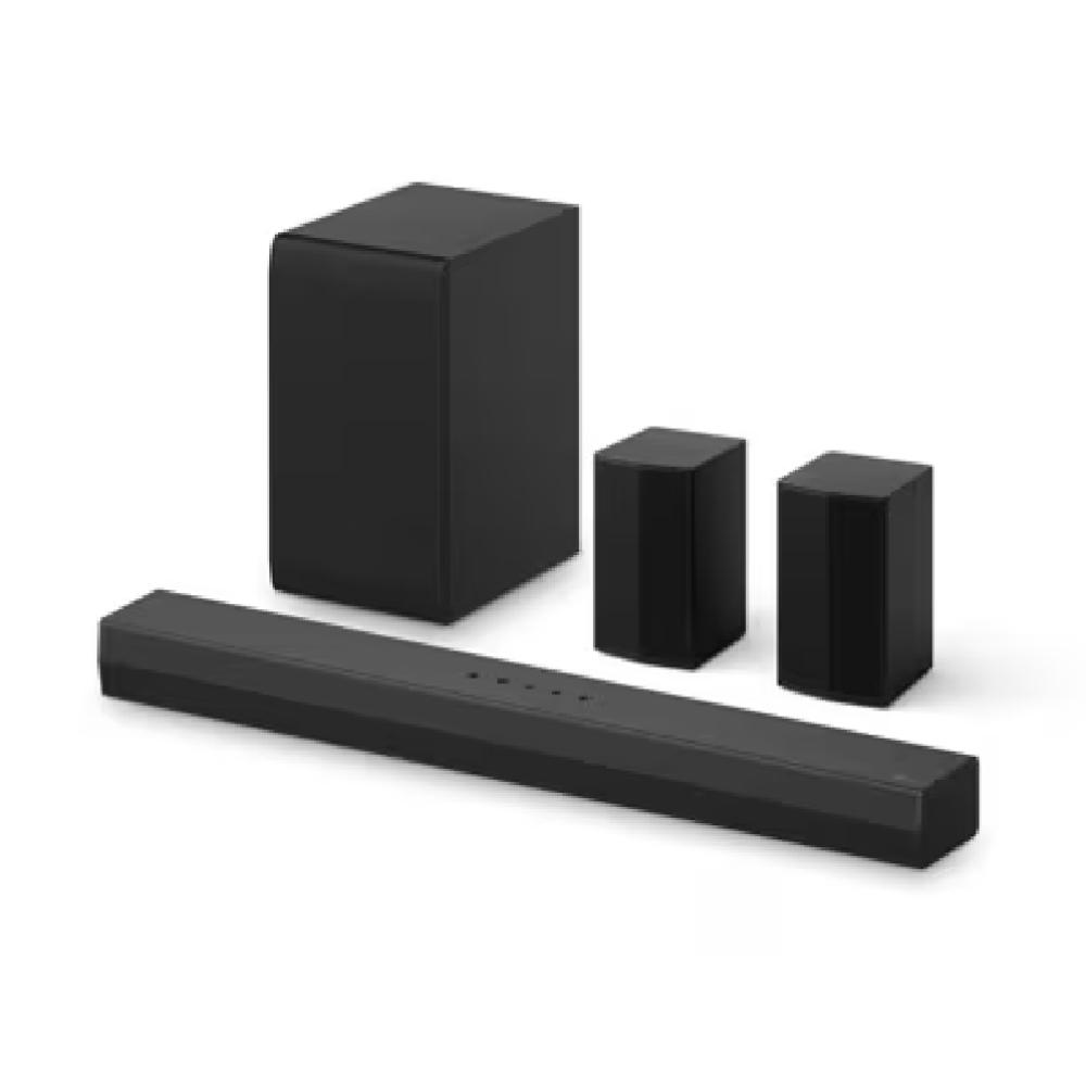 LG S40TR Soundbar with Dolby digital and Rear Surround Speakers 4.1 Channel, Perfectly Matches the 101.6 cm (40 inch) & above TV, Auto Power, True Wireless connectivity, Wow Orchestra