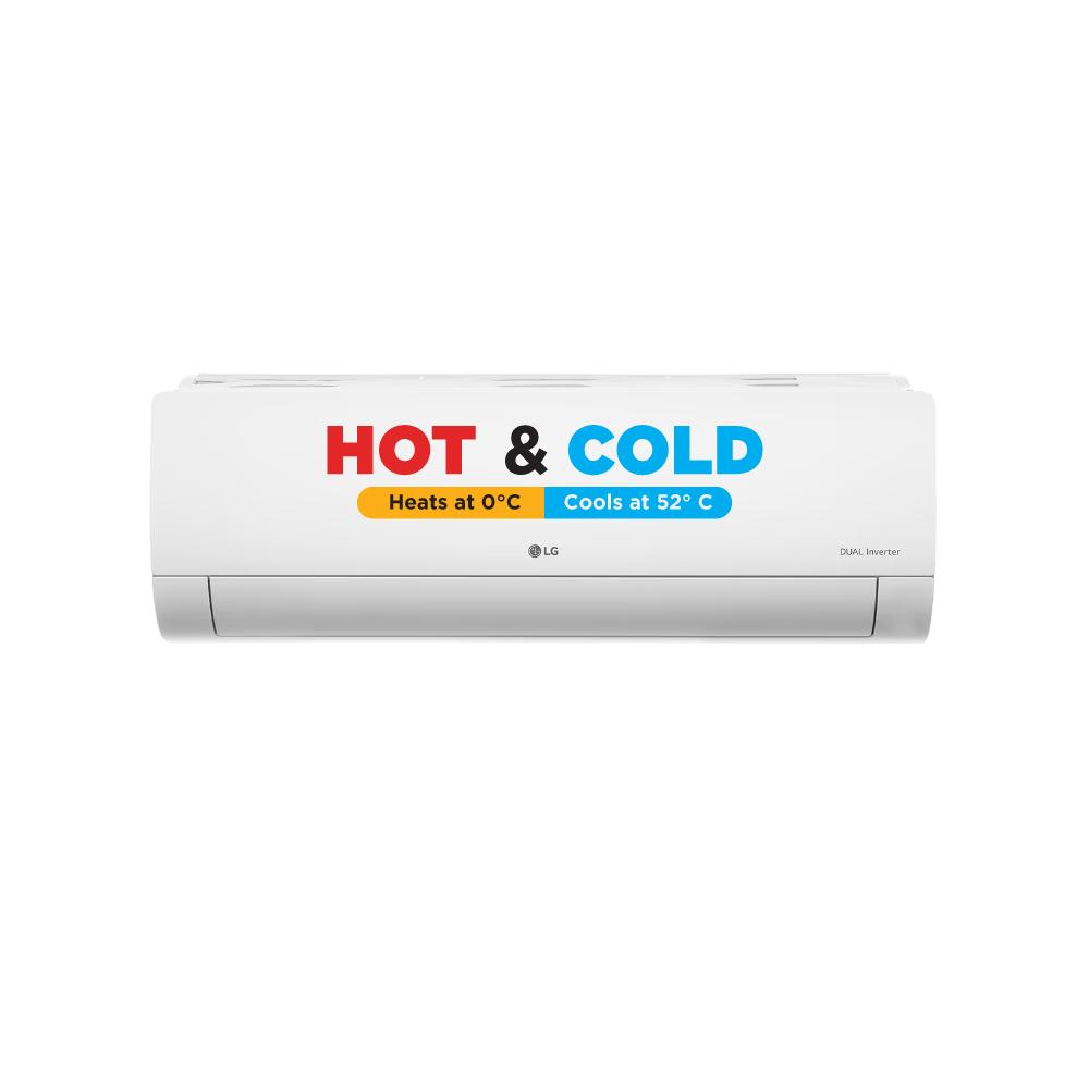 LG 2 Ton 3 Star Split AC, US-H24VNXE (Dual Inverter Compressor, Cools at 52 Degree C, 100 Percent Copper Condensor, Fan Speed -6 Steps)