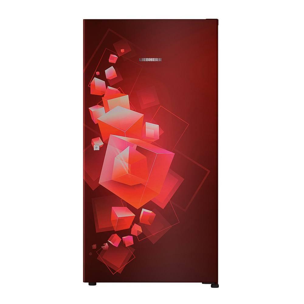 LIEBHERR 220 litres 3 Star Single Door Refrigerator, Red Cubix Drc 2210