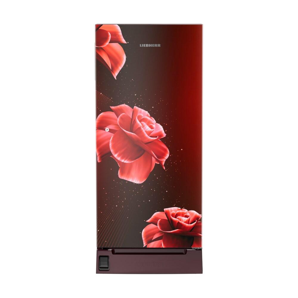 Liebherr 191 L 3 Star Direct Cool Single Door Refrigerator, Red Divine, DFPrdC 1921