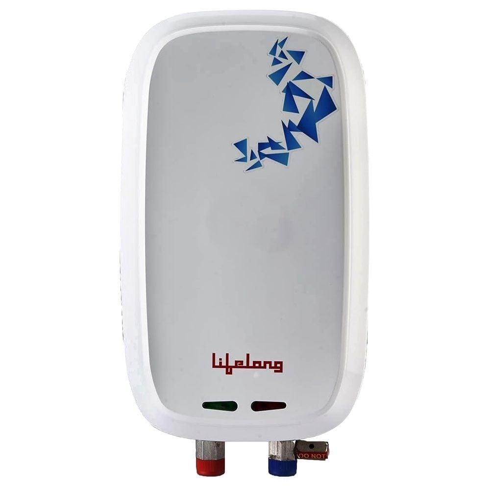 Lifelong LLWH110, 3 litre, 3000 Watt, Instant Geyser, Advanced Level Safety, Vertical Geyser, White