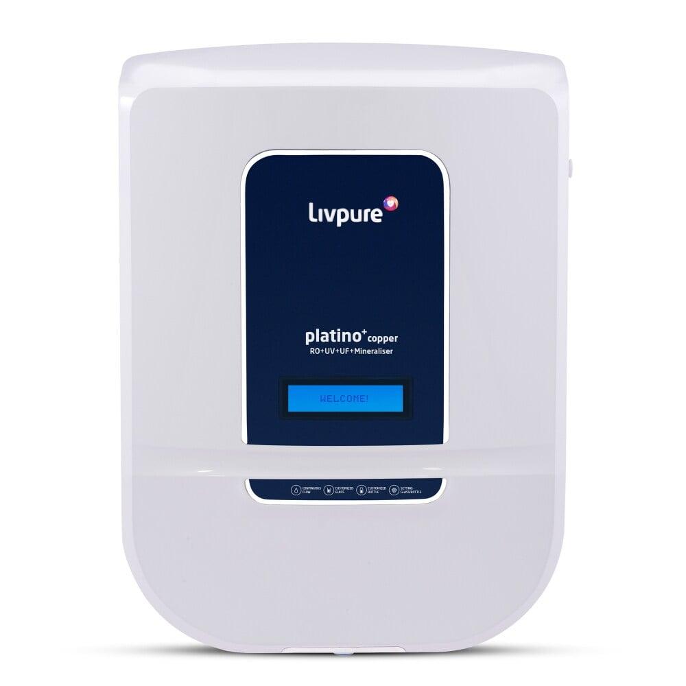 Livpure Platino+ 8.5 L RO+UV+UF Water Purifier with 8 Purification Stages