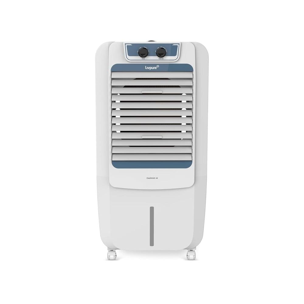 Livpure Coolmist 48 L Personal Air Cooler with 2300 CMH Air delivery, 48 Litres, White & Grey
