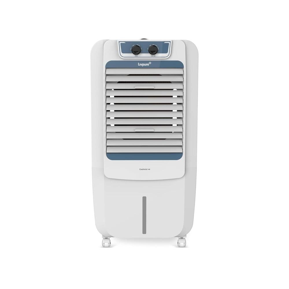 Livpure Coolmist 48 L Personal Air Cooler with 2300 CMH Air delivery, 48 Litres, White & Grey