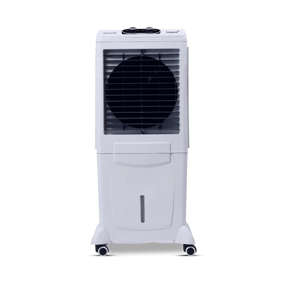 Livpure Multicool 60L Desert Air Cooler with 3000 CMH Air delivery, 60 Litres, White
