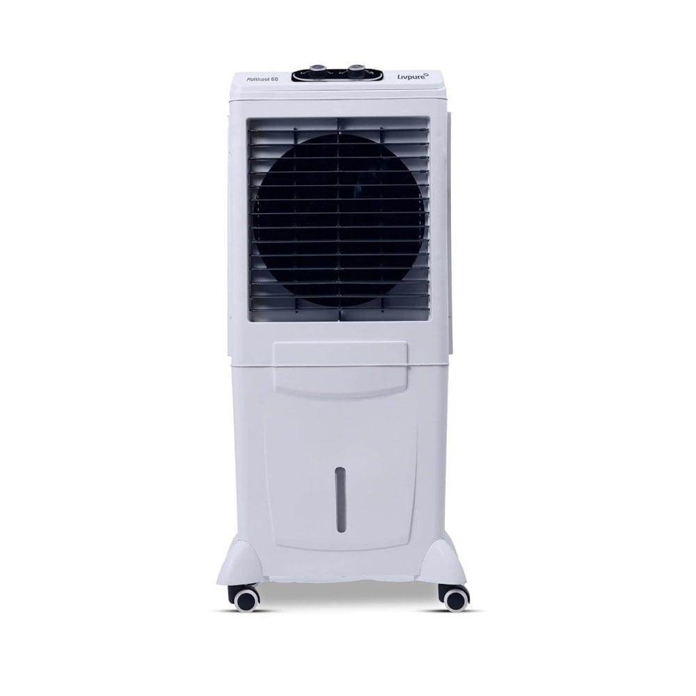Livpure Multicool 60L Desert Air Cooler with 3000 CMH Air delivery, 60 Litres, White