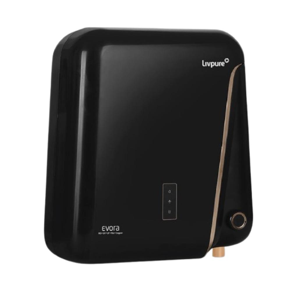 Livpure EVORA 2XP 6.5 L RO + UV + UV + CO Water Purifier, Black