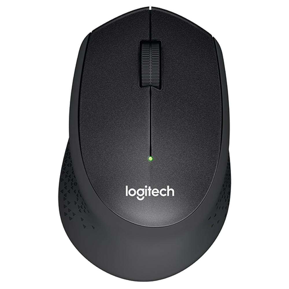 Logitech M331 Silent Plus Wireless Optical Mouse, Black