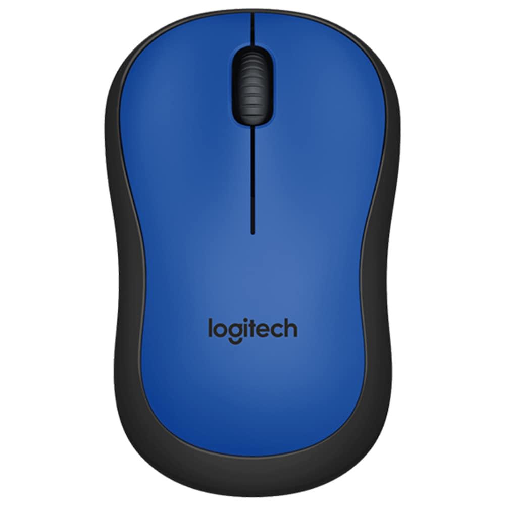 Logitech M221 Silent Wireless Optical Mouse, Blue-2