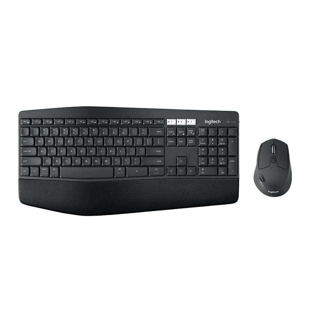 Logitech MK850 Wireless Keyboard and Mouse Combo, 2.4 GHz Wireless & Bluetooth, Curved Keyframe, 12 Programmable Keys, 3-Year Battery Life, Multi-device - PC/Mac-2