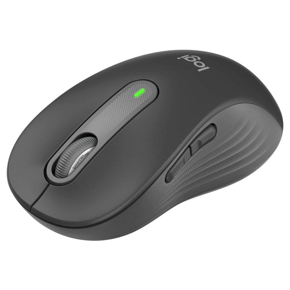 Logitech Signature M650-L Wireless Optical Mouse with Silent Click, Graphite