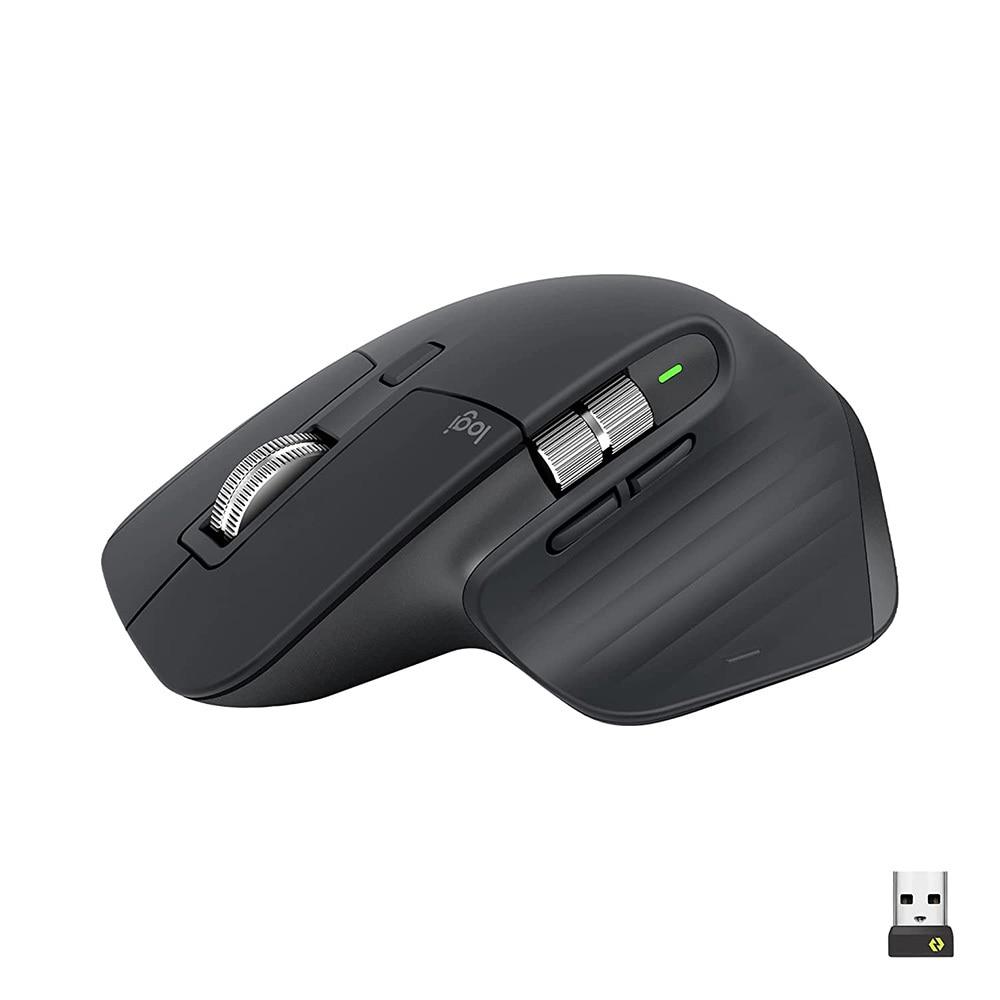 Logitech Mx Master 3S Wireless Optical Mouse, Graphite deal from reliancedigital