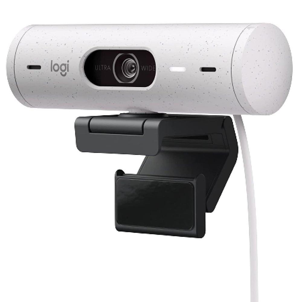 Logitech Brio 500 Full HD 1080p Webcam, White
