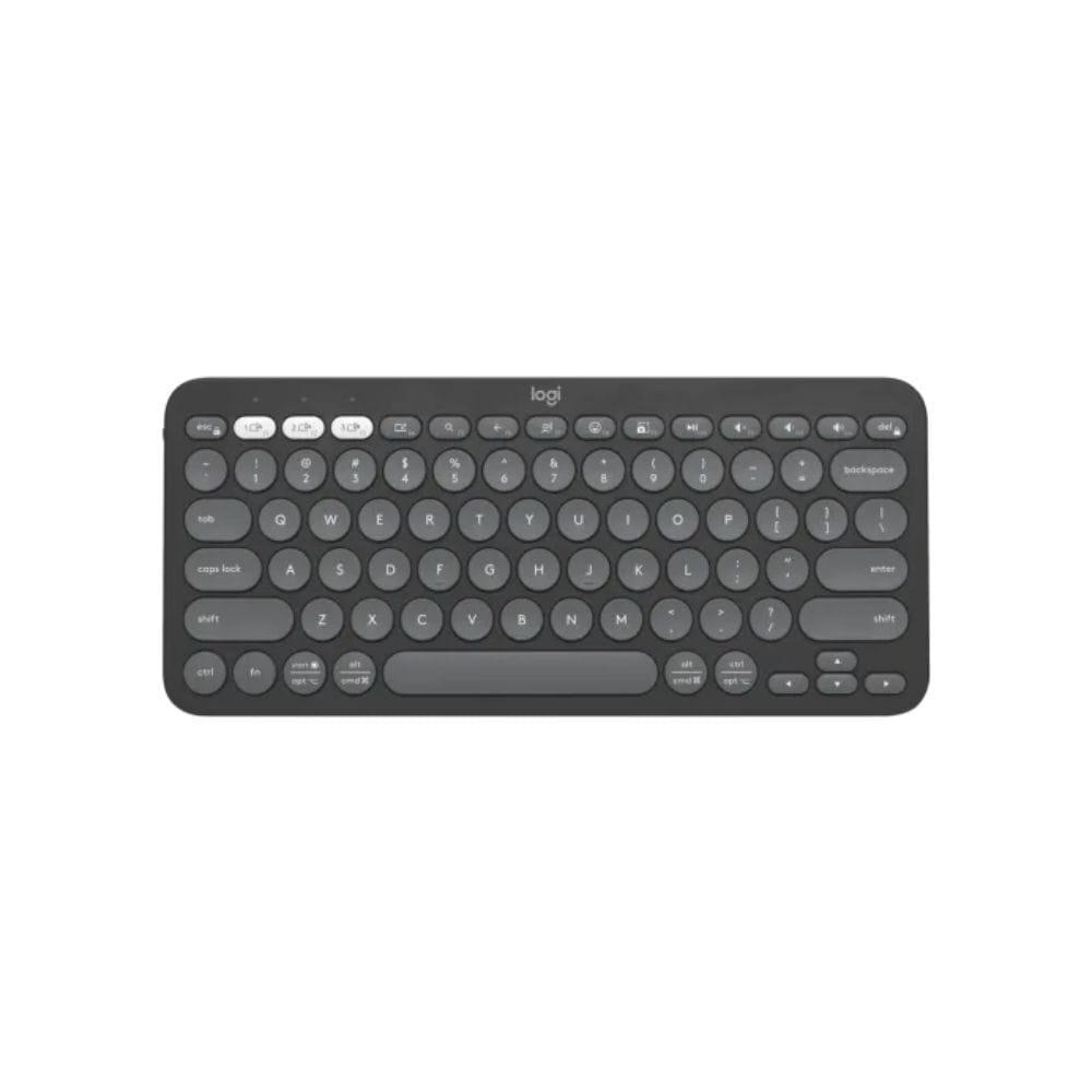 Logitech K380s Pebble Keys 2 Multi-Device Bluetooth Wireless Keyboard , Graphite