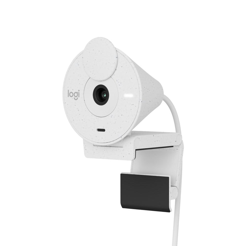 Logitech Brio 300 Web Camera, Off White
