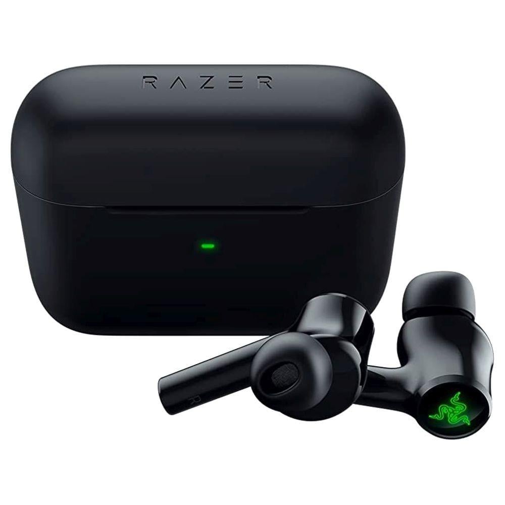 Razer 2021 Hammerhead True Wireless Earbud with Mic and RGB Lights (Black)