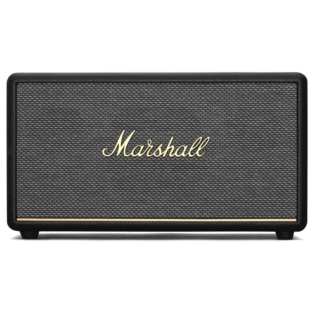 Marshall Stanmore III Bluetooth Speaker with Volume Control Knob, Bass-Reflex, Play/Pause Button, Room Filling Sound, Black