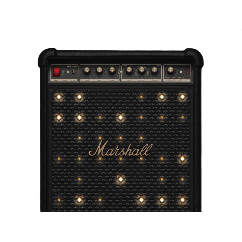 Marshall Bromley 750 Party Speaker, Black and Brass