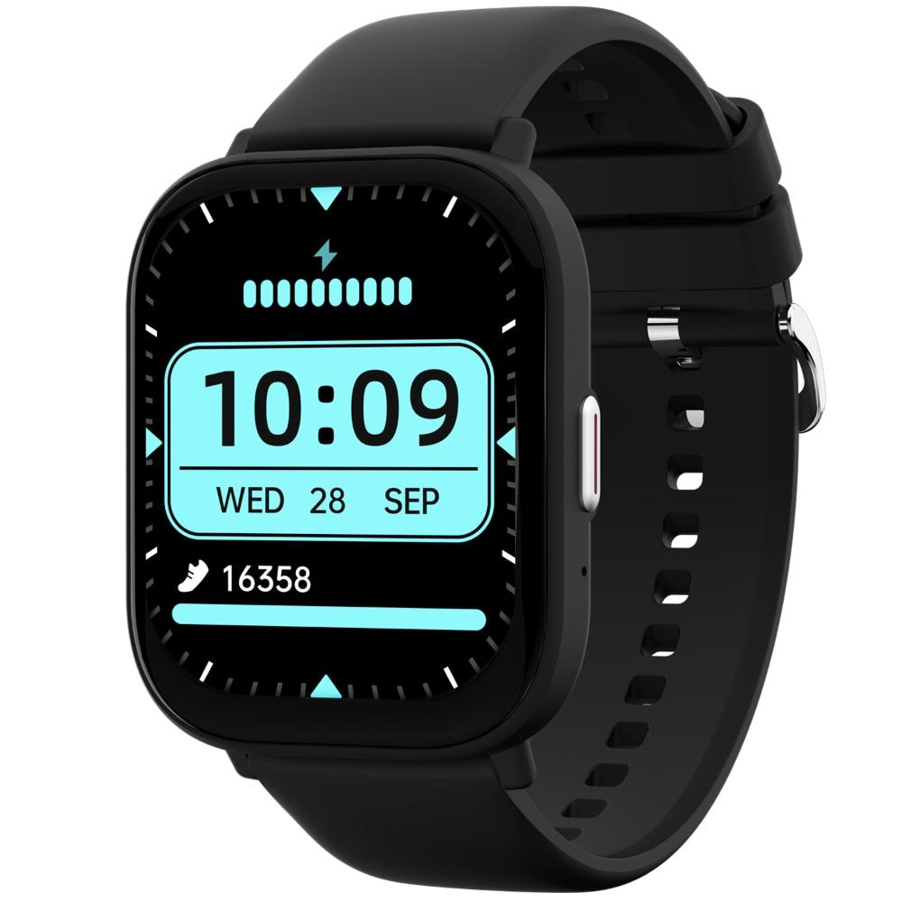 Maxima Max Pro Gravity 5.10 cm (2.01 inch) Ultra HD Display BT Calling, AI Voice Assistant, JL Chipset Smartwatch (Black Strap, Free Size)