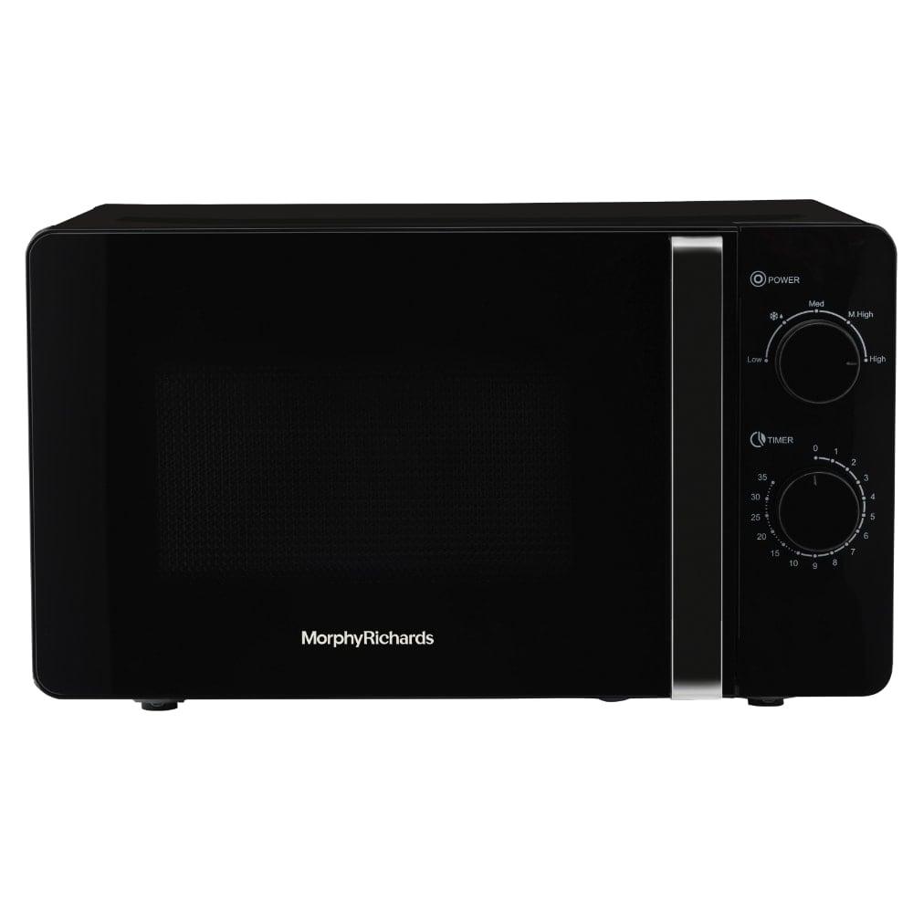 Morphy Richards 20 Litres Solo Microwave Oven, Black