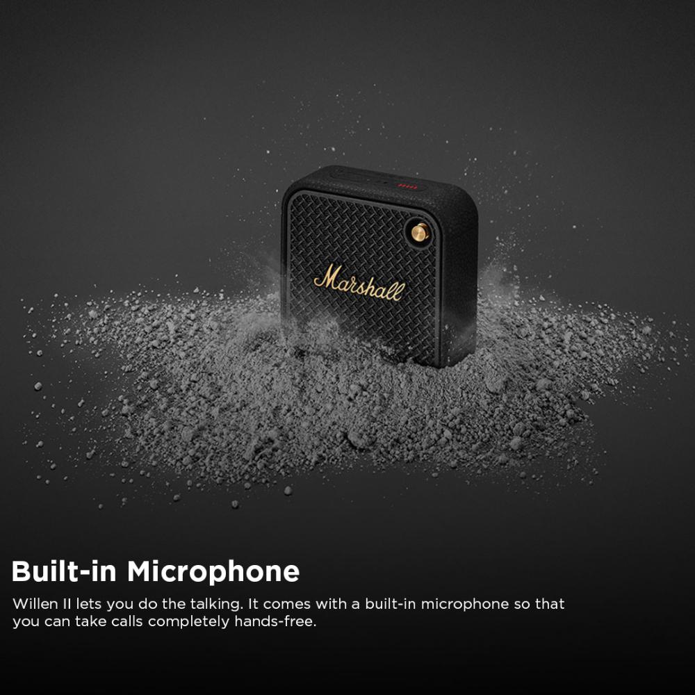 Buy Marshall WILLEN II Bluetooth Speaker, Black and Brass at