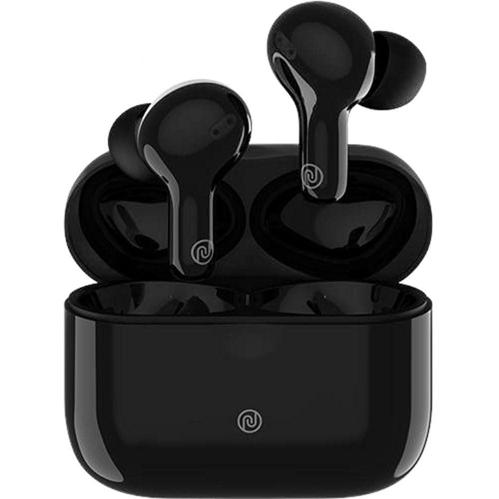 Noise TWS In-Ear Air Buds Plus with 20 Hour Playtime and Instacharge, Hyper Sync Technology, Snug Fit, Full touch controls, IPX4 water resistance, Black