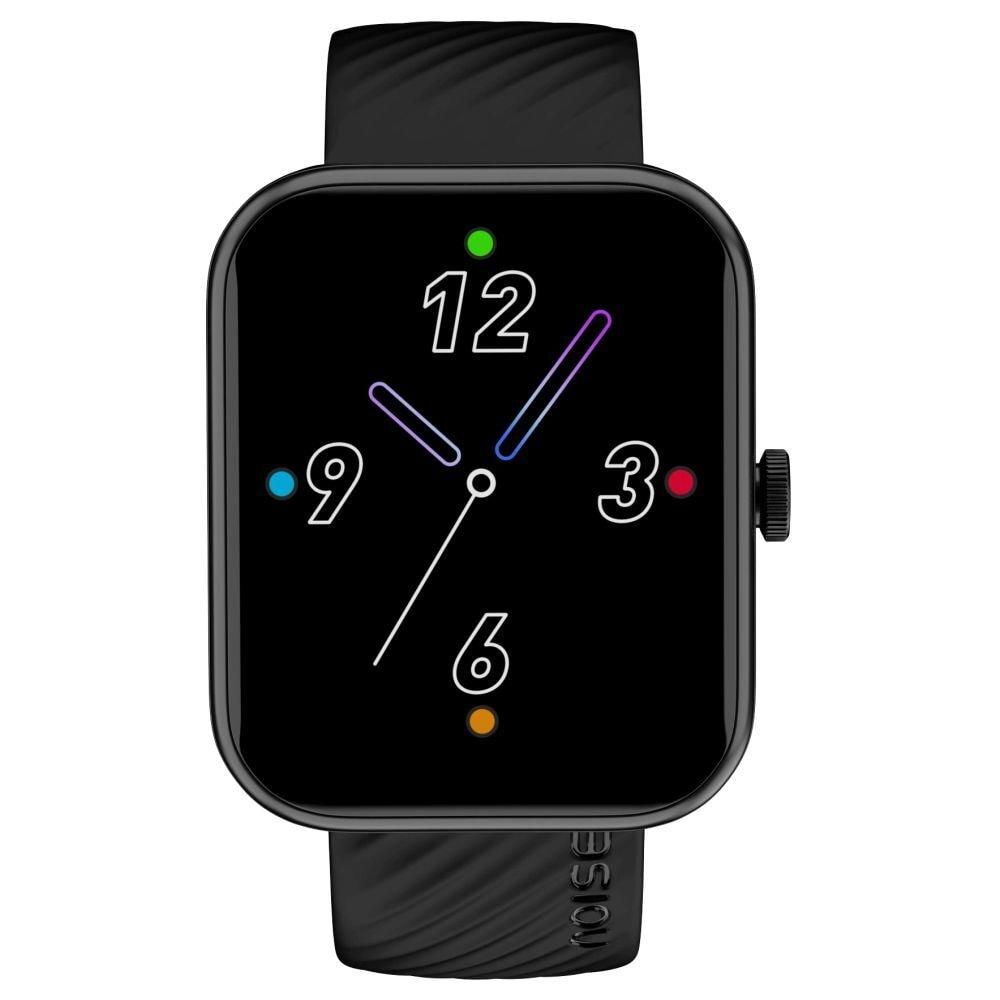 Noise Colorfit Victor Smartwatch, 4.62 cm (1.85 inch) TFT LCD Screen with Bluetooth Calling, Upto 10 days battery life , 150 cloud based watch faces, 130 sports mode, 550 nits Brightness, IP68 Water Resistance, Jet Black