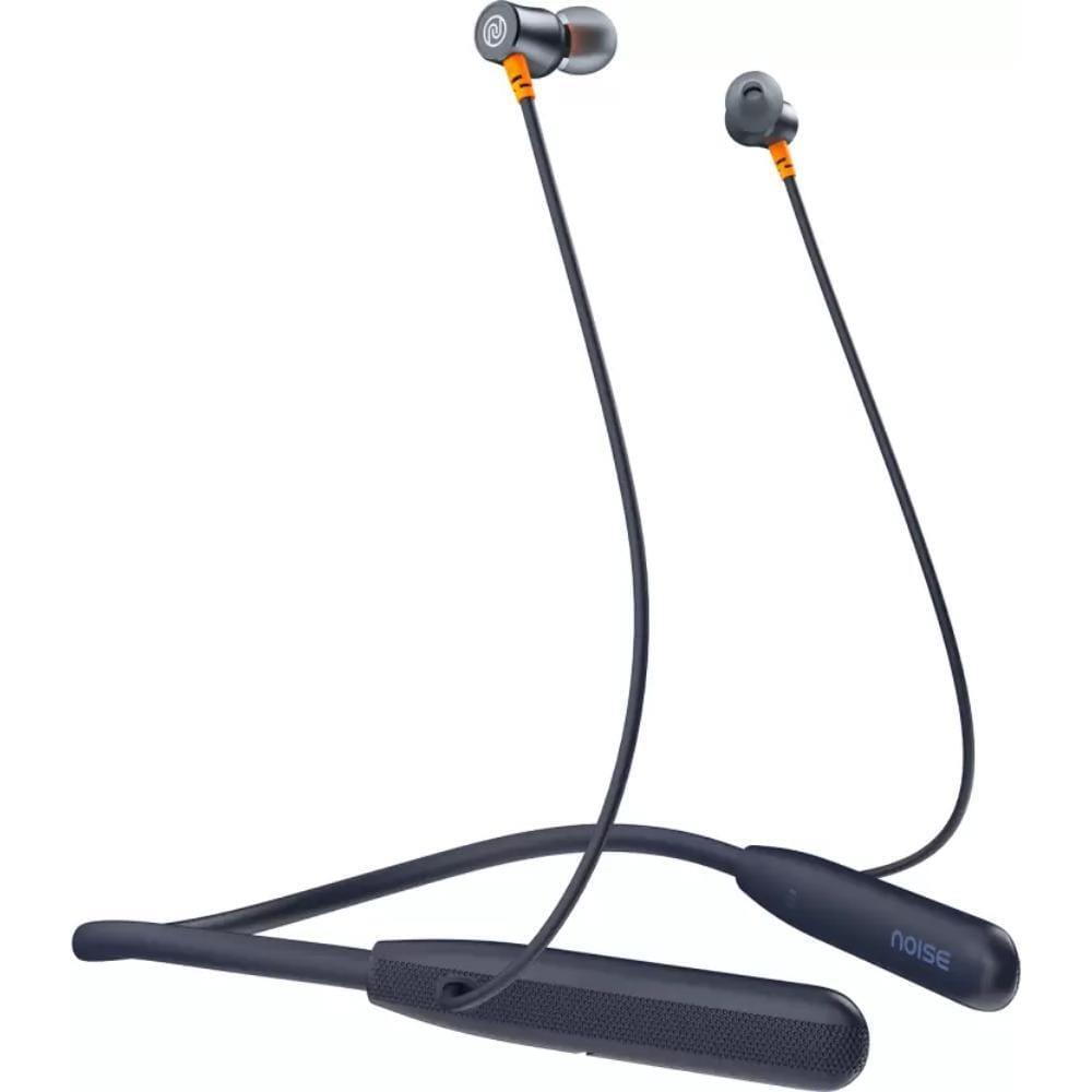 Noise Airwave Bluetooth Wireless Neckband Earphones with Mic, Upto 50 Hours of playtime, Low Latency, IPX5 Water Resistance, 10mm Driver, Voice Assistant, ENC for Calling, 3 EQ Modes, Bluetooth v5.3, Midnight Blue