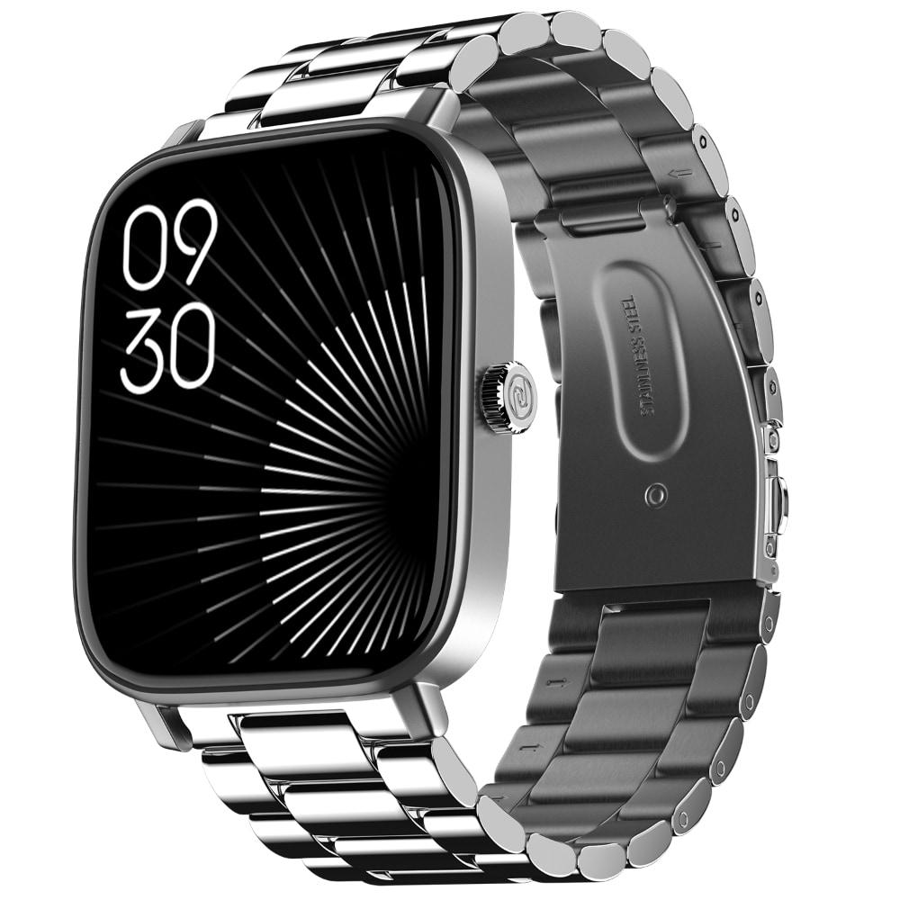 Noise ColorFit Quad Call Smartwatch, Elite Silver