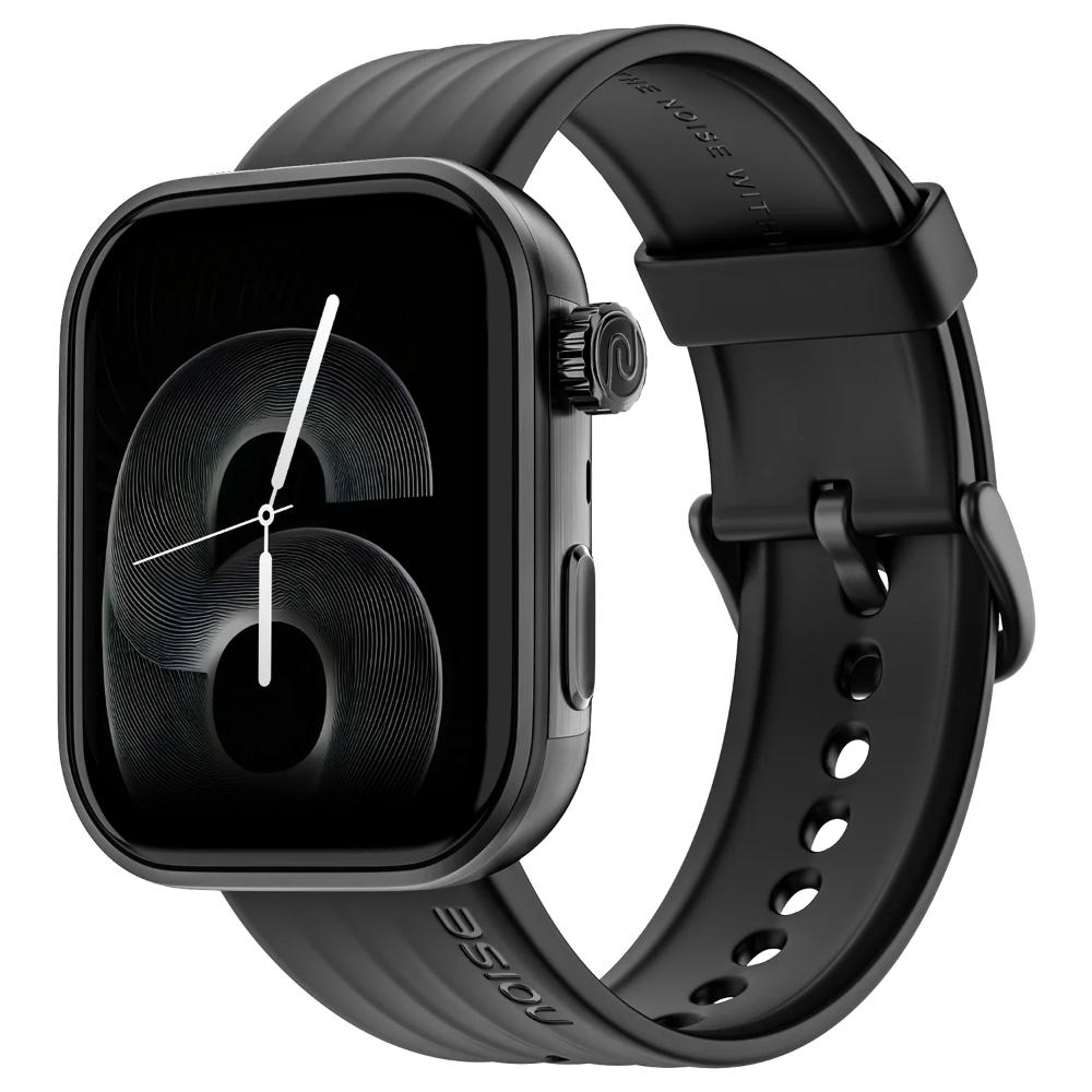 Noise ColorFit Pro 6 Smartwatch, Jet Black