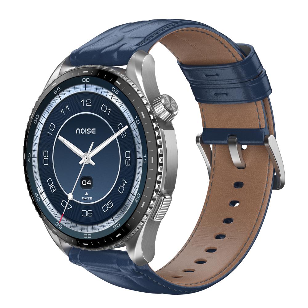 Noise NoiseFit Halo 3 Smartwatch, Vintage Blue