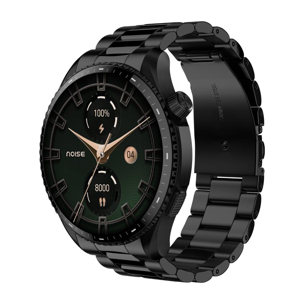 Noise NoiseFit Halo 3 Smartwatch, Elite Black