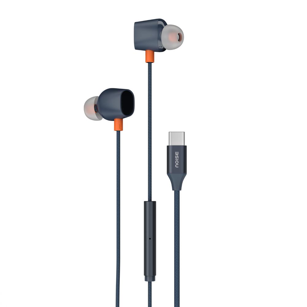 Noise Chord 200 Type-C Wired Earphone, Midnight Blue