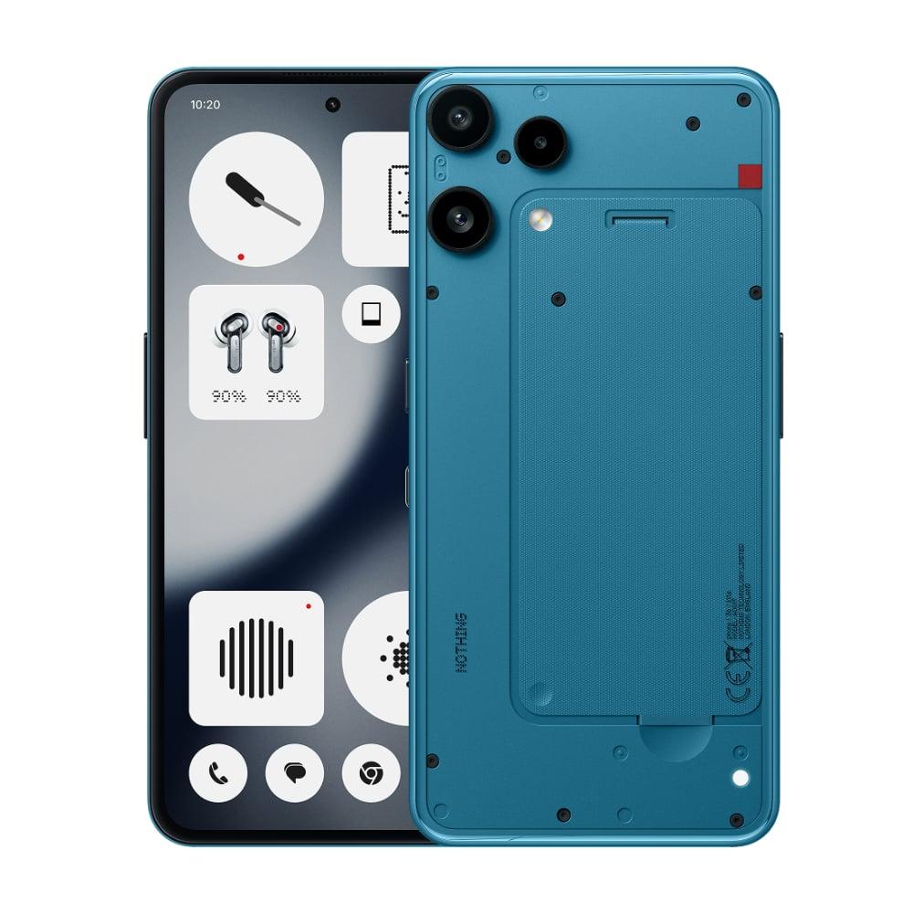 Nothing Phone (3a) Lite 5G 256 GB, 8 GB RAM, Blue, Mobile Phone