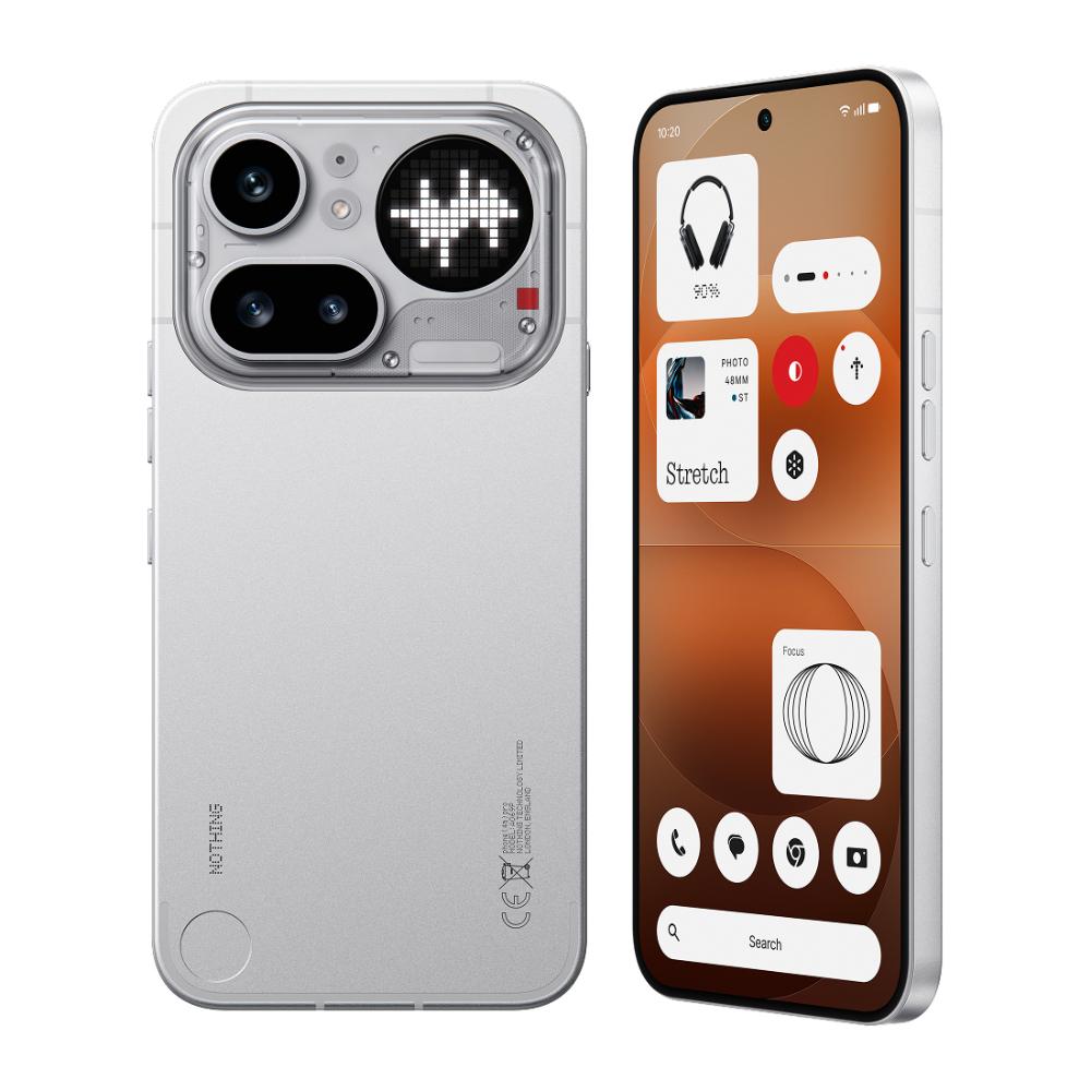 Nothing Phone (4a) Pro 5G 256 GB, 8 GB RAM, Silver, Mobile Phone