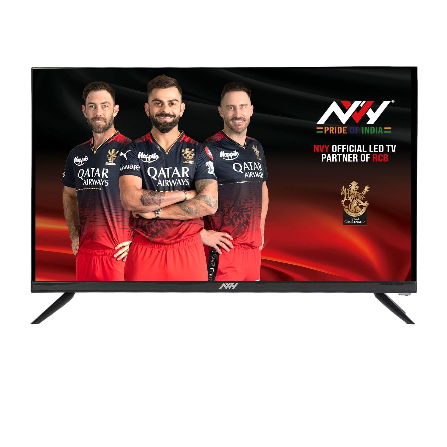 NVY 80 cm (32 inch) HD Ready Frameless LED TV, NVA32BFR1 (Black)