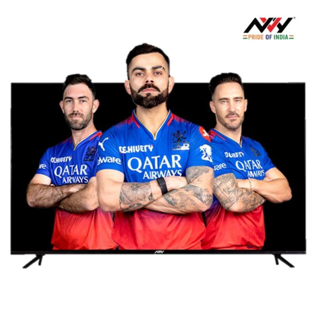 NVY 80 cm (32 inch) HD Ready Smart Frameless LED TV,NVA32SNR1, Black