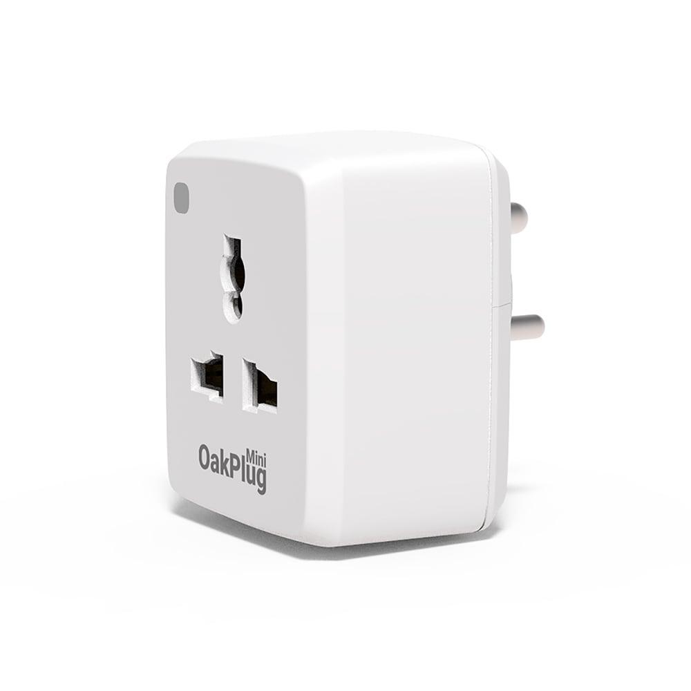 Oakter Oak Plug Mini Wi-Fi Smart Plug, White 6 Amp