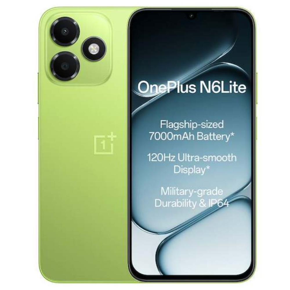 OnePlus N6 Lite 64 GB, 4 GB RAM, Neo Green, Mobile Phone
