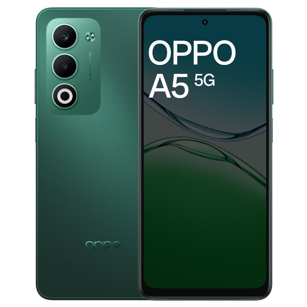 Buy Oppo A5 5G 128 GB, 6 GB RAM, Aurora Green Online at Best Price