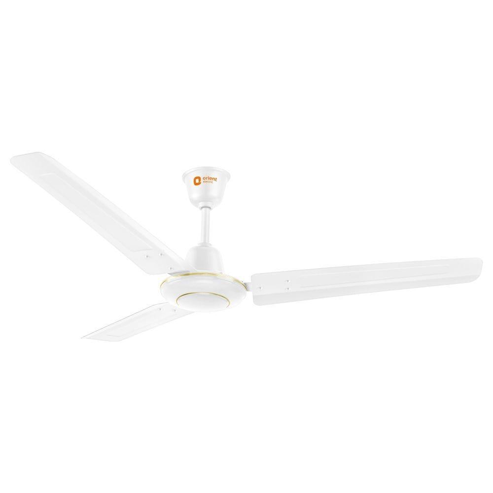Orient Electric Ujala Energy Saver 1200 mm 3 Blade Ceiling Fan, White