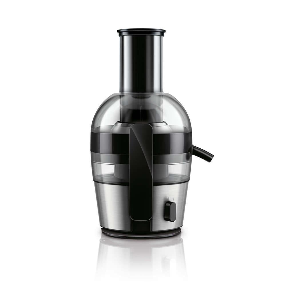 Philips Viva Collection HR1863 700-Watt Juicer with QuickClean, Up to 2L Juice In One Go (Black)