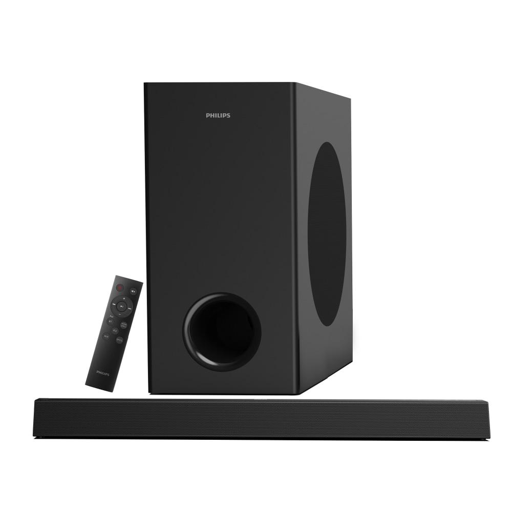 Philips 240 W 2.1 CH Bluetooth Soundbar Black, TAB7007