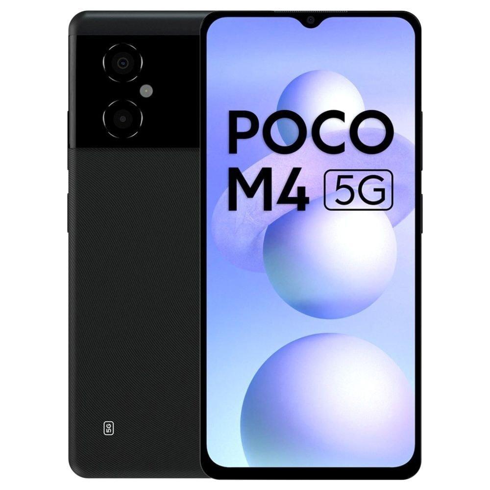 POCO M4 5G 64 GB, 4 GB RAM, Power Black, Mobile Phone