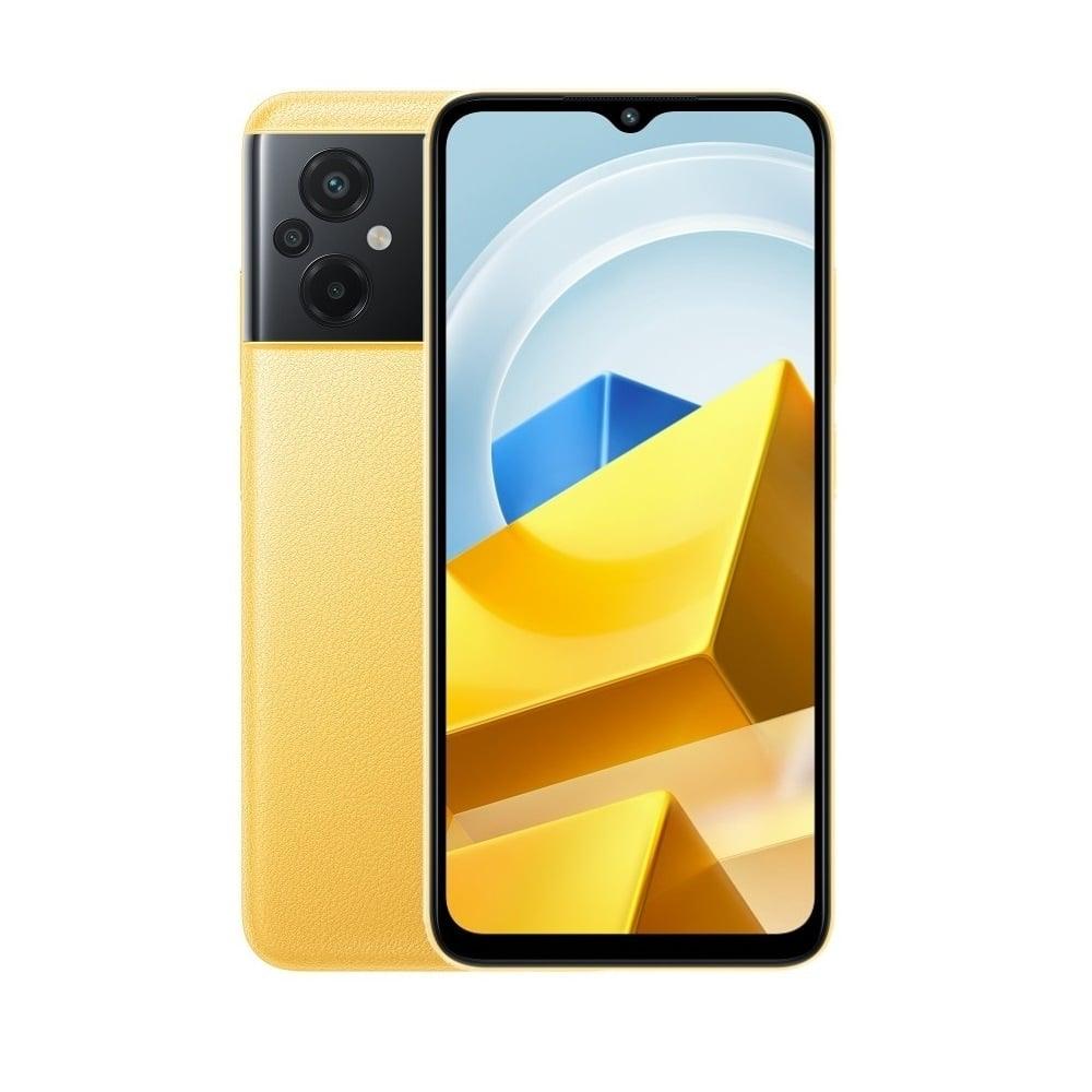 Poco M5 128 GB, 6 GB RAM, Poco Yellow, Mobile Phone