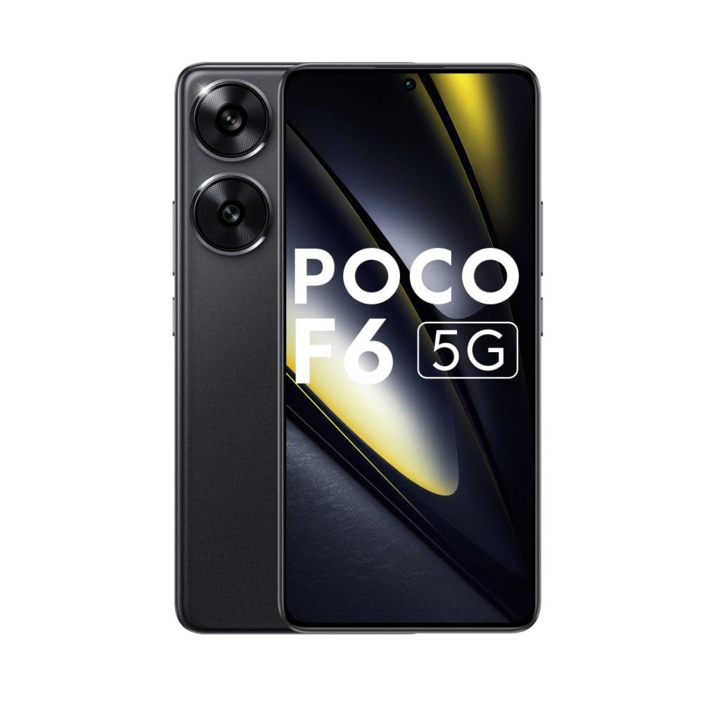 Poco F6 5G 256 GB, 8 GB RAM, Poco Black, Mobile Phone