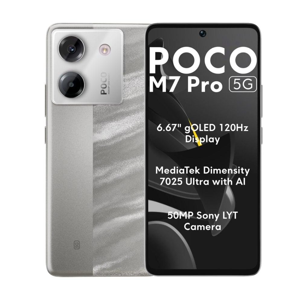 POCO M7 Pro 5G 256 GB, 8 GB RAM, Lunar, Mobile Phone