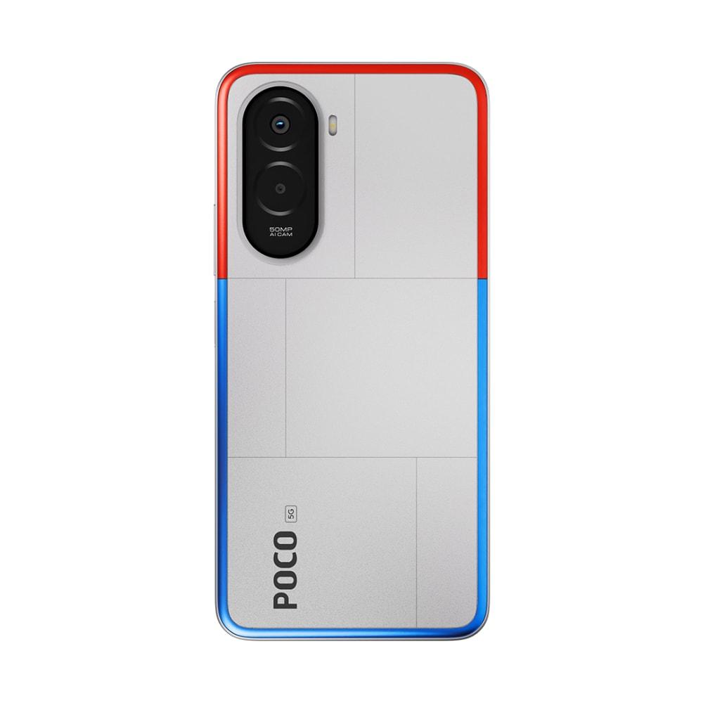 Buy POCO M7 Plus 5G 128 GB, 4 GB RAM, Silver, Mobile Phone at